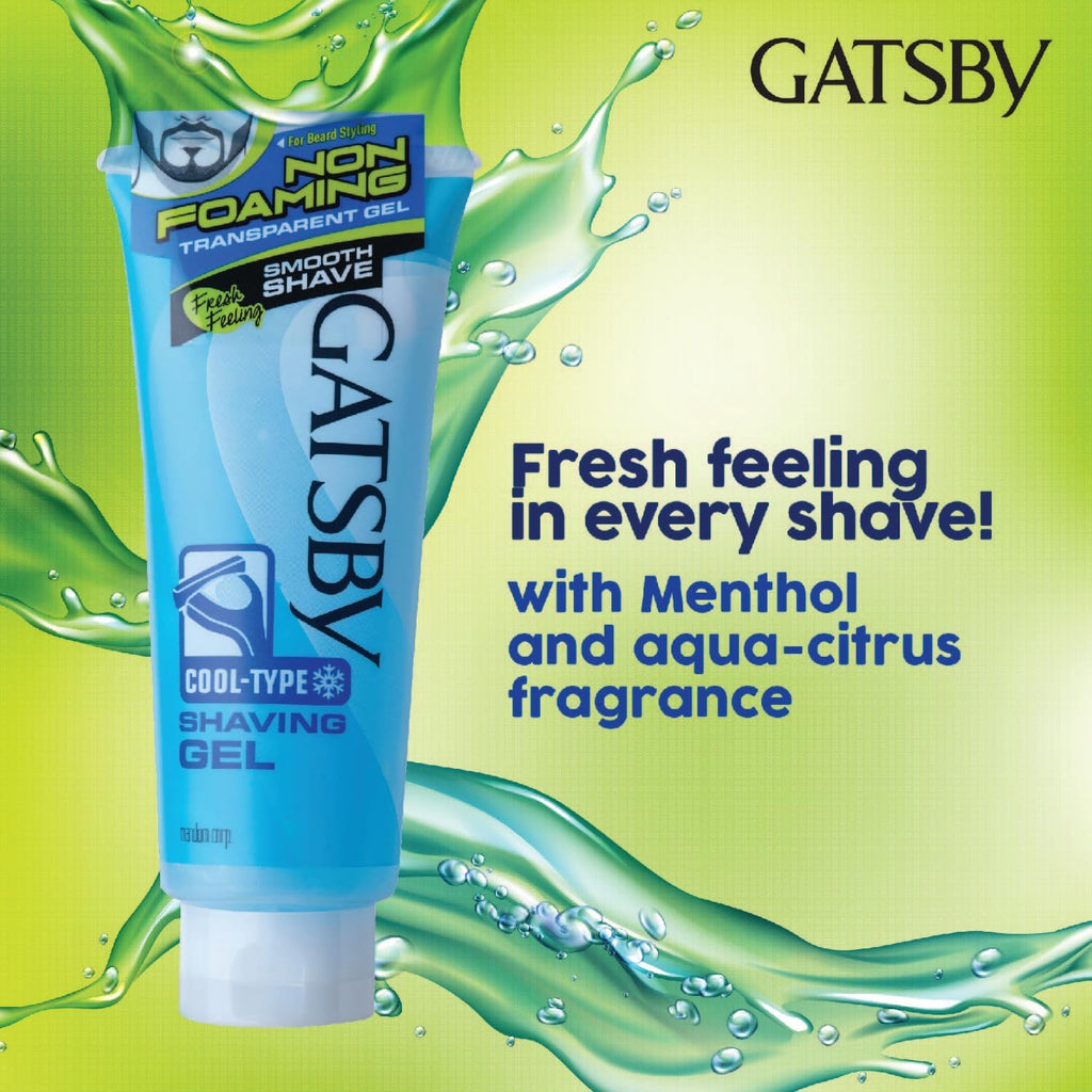 Gatsby Cooling Shaving Gel 200ml