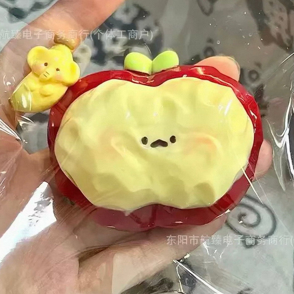 Apple Squishy Cute Slow Rising Fruit Stress Relief Toy
