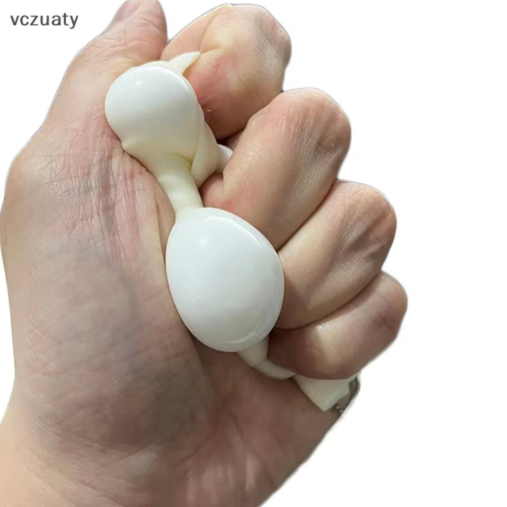 Cute Dumpling Squishy Keychain Kawaii Simulation Food Stress Relief Bag Charm