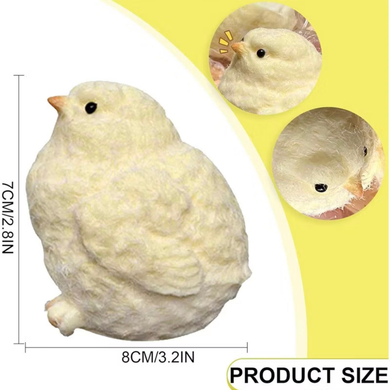 Cute Chick Squishy Kawaii Slow Rising Stress Relief Toy