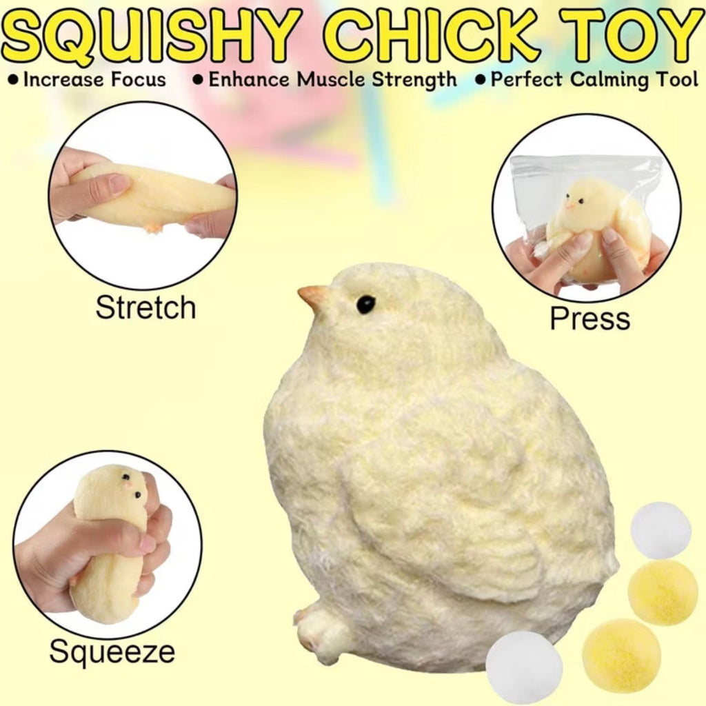 Cute Chick Squishy Kawaii Slow Rising Stress Relief Toy