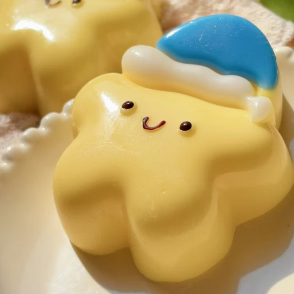 Cute Nightcap Star Squishy Toy Slow Rising Mochi Sensory & Fidget Toy
