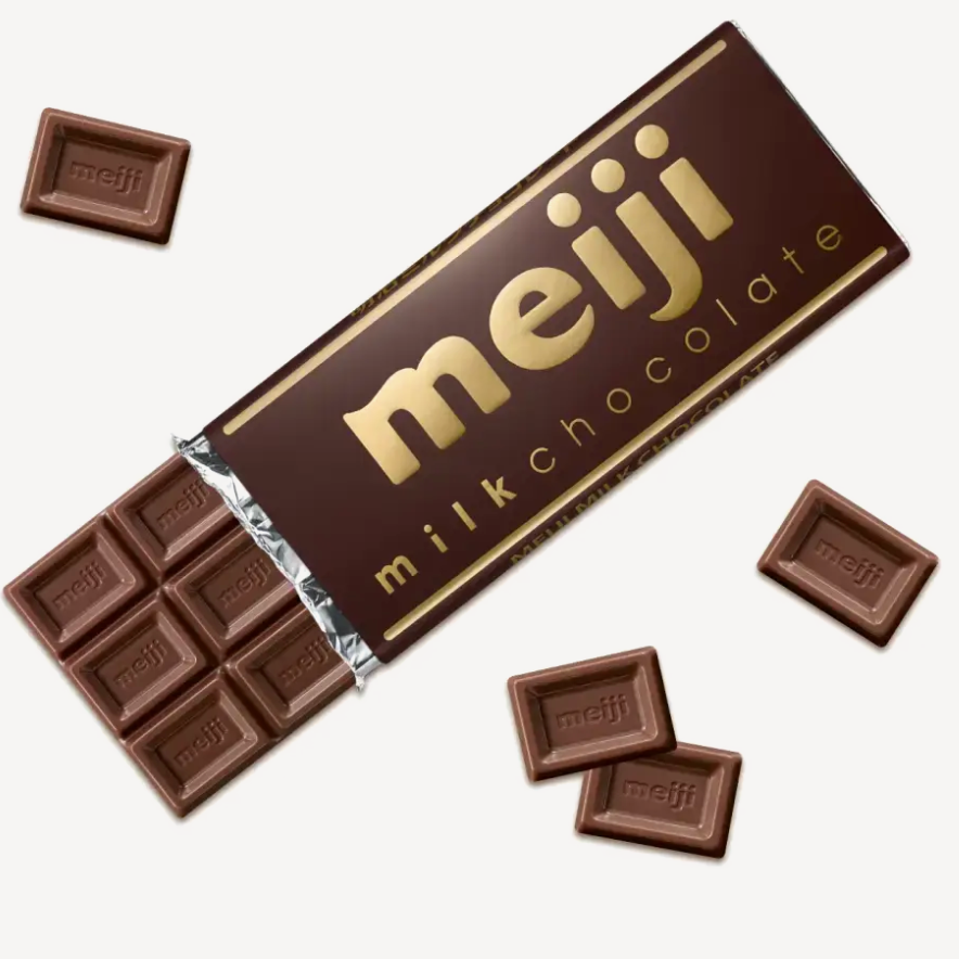 Meiji Milk Chocolate Bar 50g