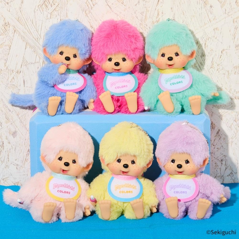 Monchhichi Sekiguchi Colors Keychain