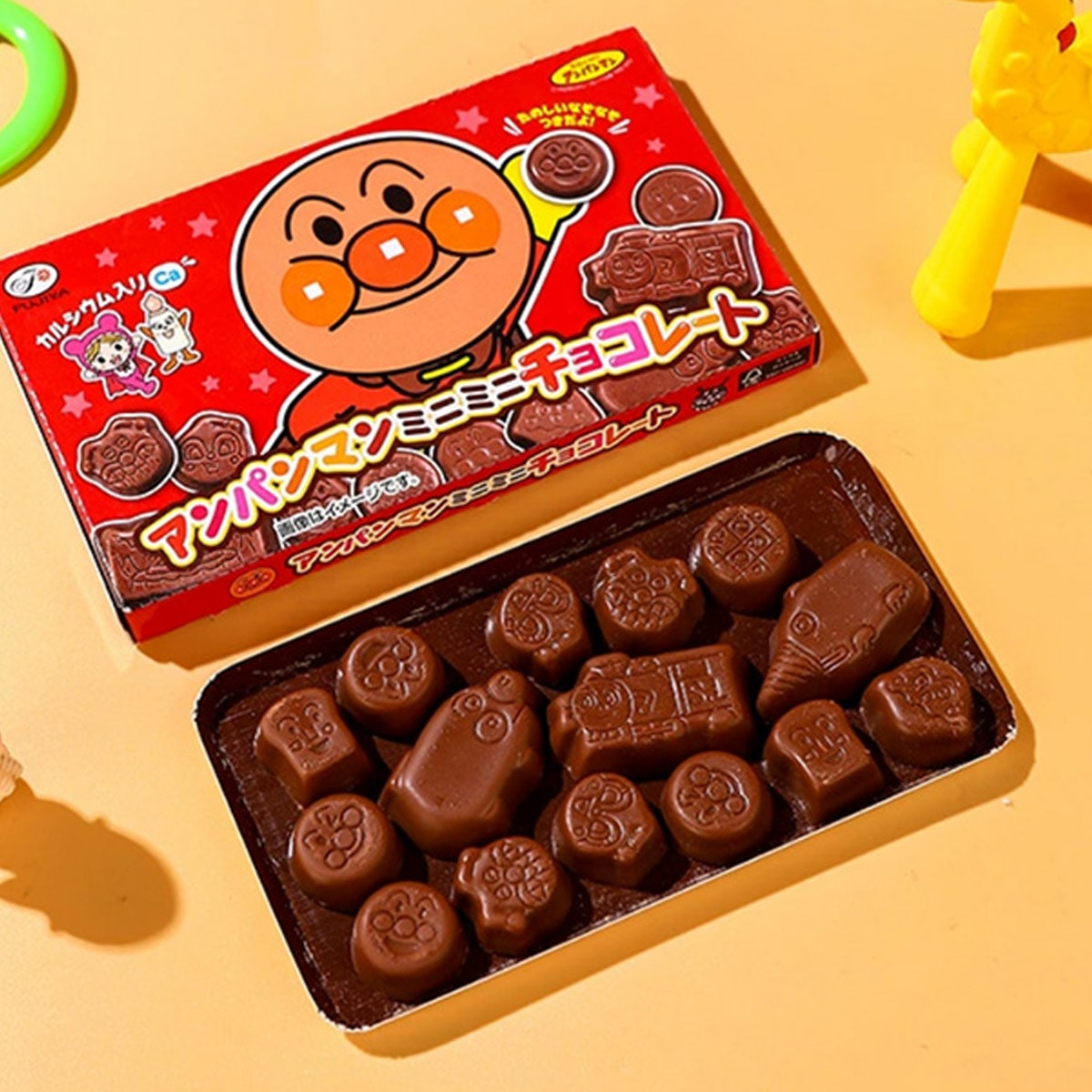 Fujiya Anpanman Mini Chocolate Box 15pcs