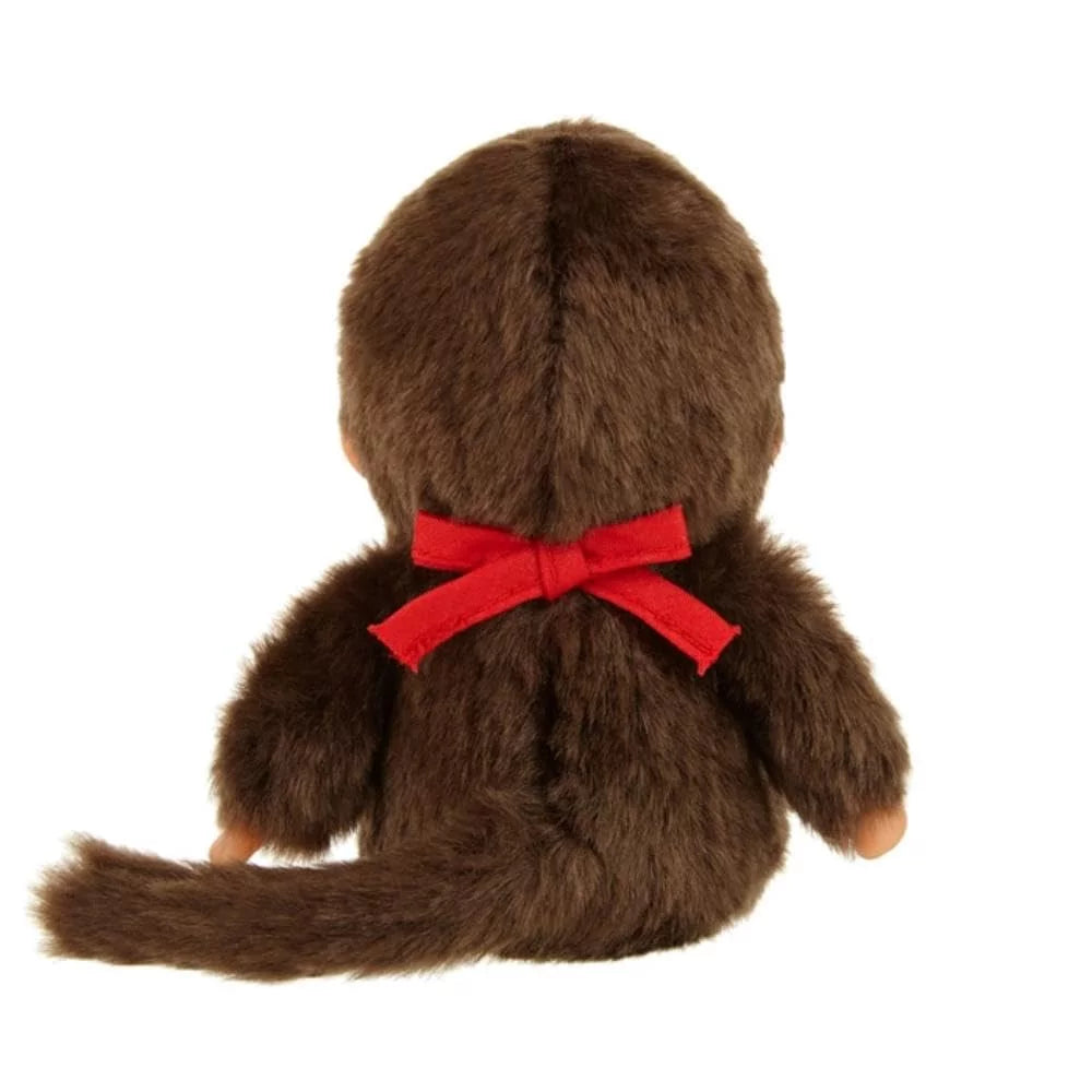 Monchhichi Standard SS Sitting Boy Plush Brown