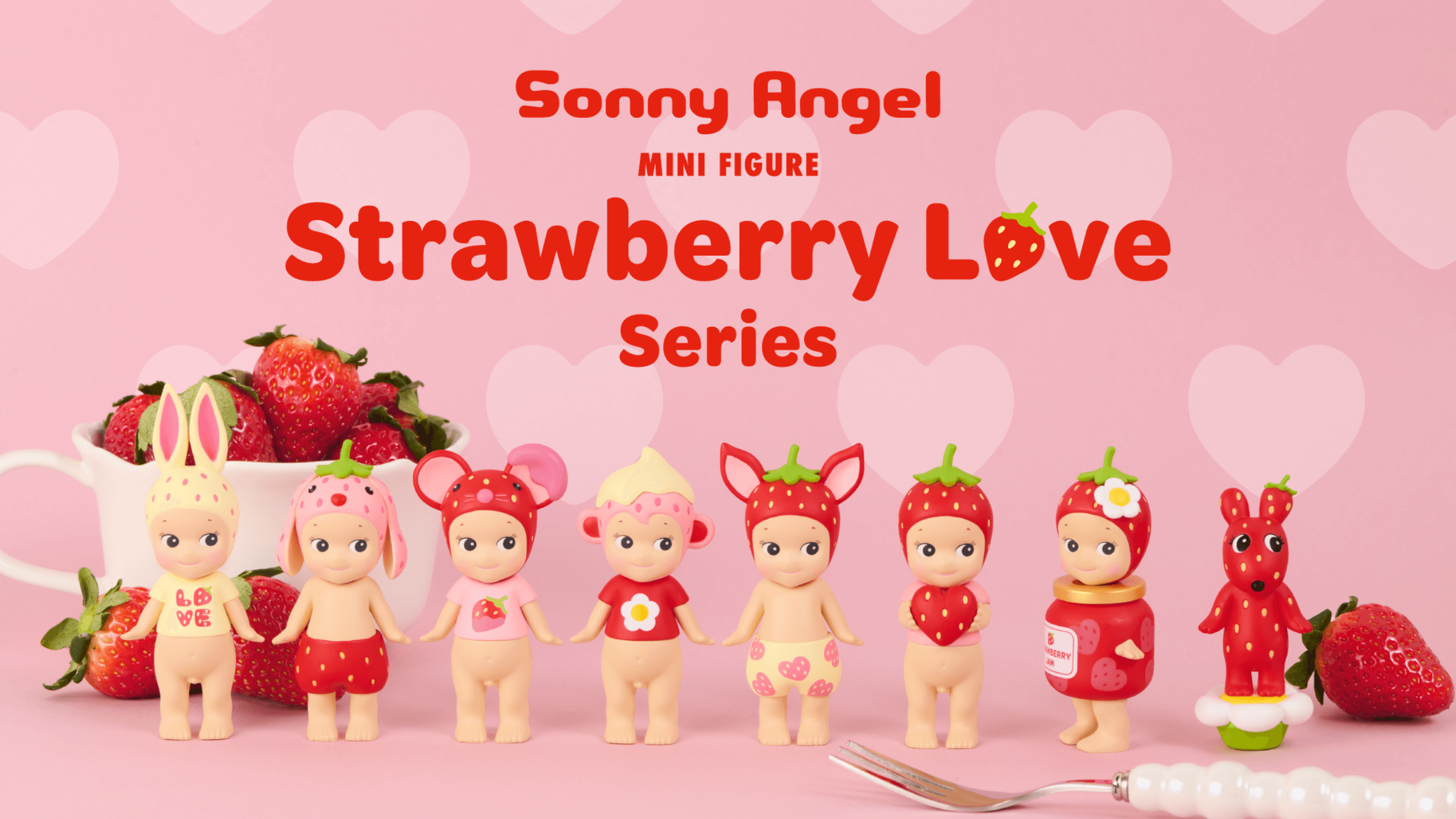 Sonny Angel Mini Figure Strawberry Love Series
