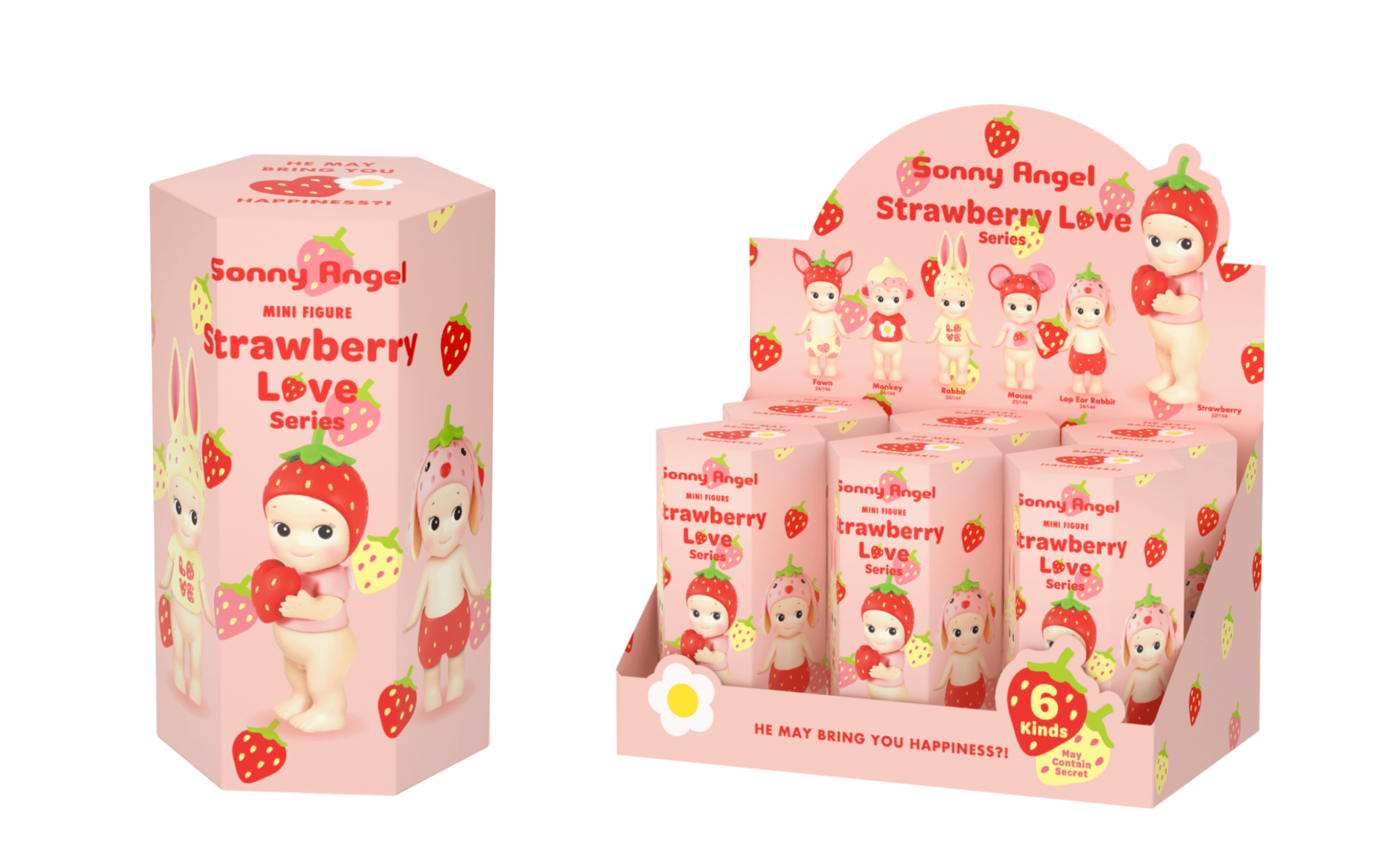 Sonny Angel Mini Figure Strawberry Love Series