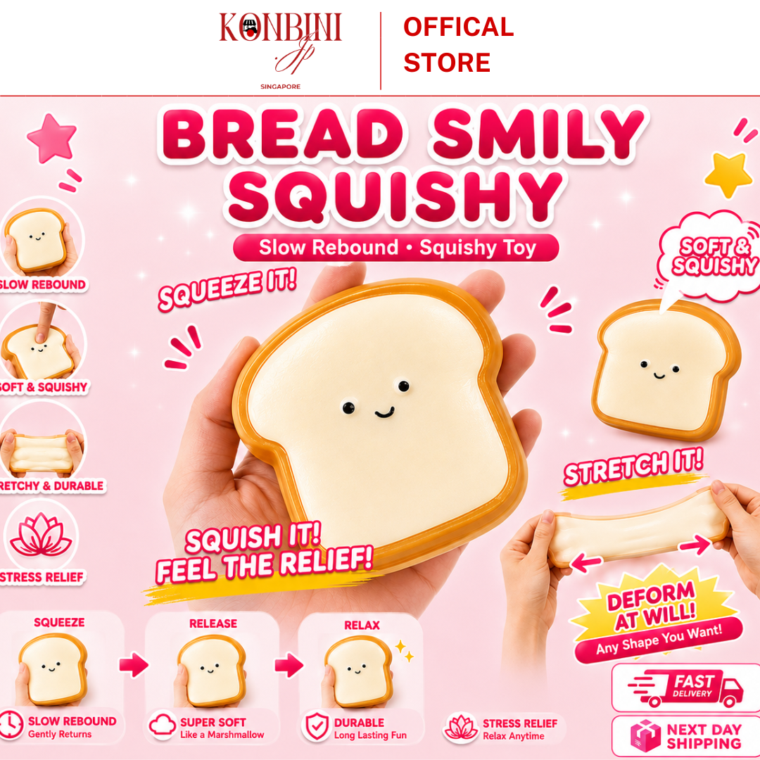 Bread Squishy Jumbo Slow Rising Stress Relief Fidget Toy